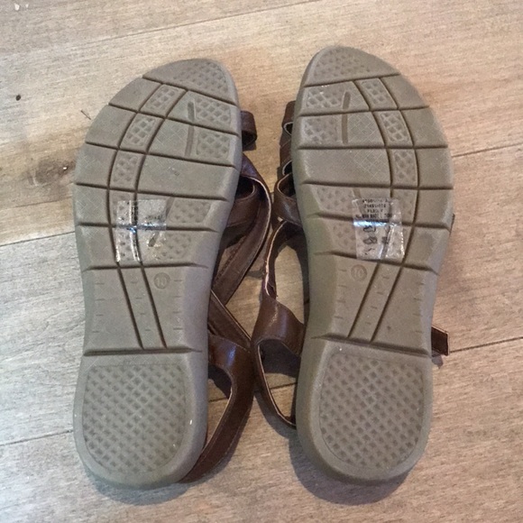 Pierre Dumas sandals brown strappy - Picture 3 of 3